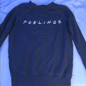“Feelings” sweater